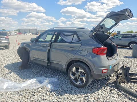 2022 Hyundai Venue, VIN KMHRC8A34NU164272. Фото 2 з 6 з аукціону Copart. Каталог авто зі США OpenDataCar.