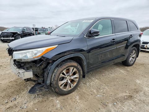 2015 Toyota Highlander, VIN 5TDBKRFHXFS171655. Фото 1 з 6 з аукціону Copart. Каталог авто зі США OpenDataCar.