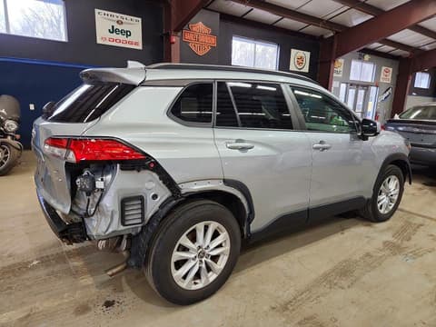 2022 Toyota Corolla Cross, VIN 7MUCAABG6NV021519. Фото 3 з 6 з аукціону Copart. Каталог авто зі США OpenDataCar.