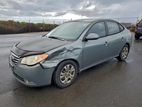 2010 Hyundai Elantra, VIN KMHDU4AD9AU872505. Фото 1 з 6 з аукціону Copart. Каталог авто зі США OpenDataCar.