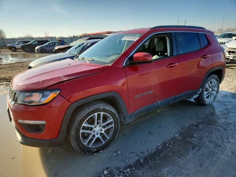2020 Jeep Compass, VIN 3C4NJCBB3LT177006. Фото 1 з 6 з аукціону Copart. Каталог авто зі США OpenDataCar.
