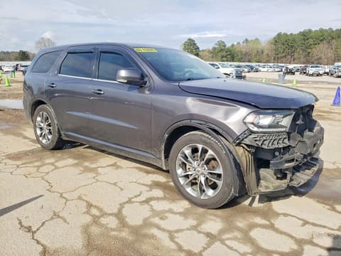 2019 Dodge Durango, VIN 1C4RDHDG3KC779266. Фото 4 з 6 з аукціону Copart. Каталог авто зі США OpenDataCar.