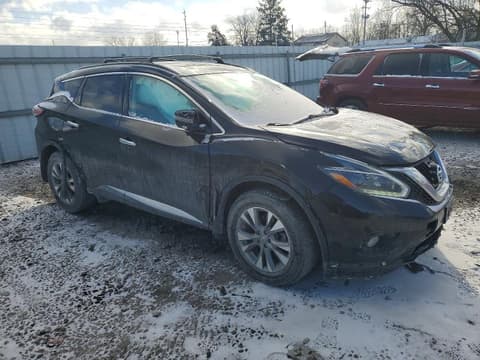 2018 Nissan Murano, VIN 5N1AZ2MH3JN168981. Фото 4 з 6 з аукціону Copart. Каталог авто зі США OpenDataCar.