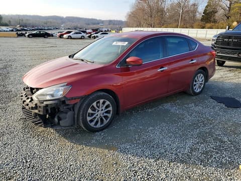 2019 Nissan Sentra, VIN 3N1AB7AP9KY345686. Фото 1 з 6 з аукціону Copart. Каталог авто зі США OpenDataCar.