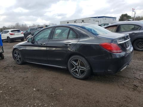 2020 Mercedes-benz C-Class, VIN W1KWF8EB9LR603617. Фото 2 з 6 з аукціону Copart. Каталог авто зі США OpenDataCar.