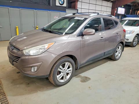 2013 Hyundai Tucson, VIN KM8JUCAC0DU694217. Фото 1 из 6 с аукциона Copart. Каталог авто из США OpenDataCar.