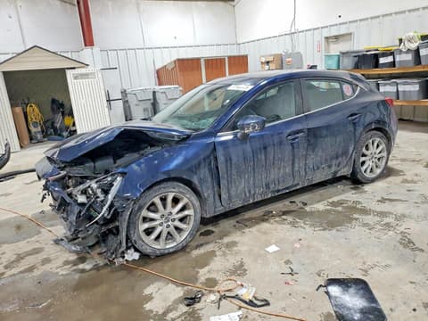 2015 Mazda 3, VIN JM1BM1M30F1266502. Фото 1 з 6 з аукціону Copart. Каталог авто зі США OpenDataCar.