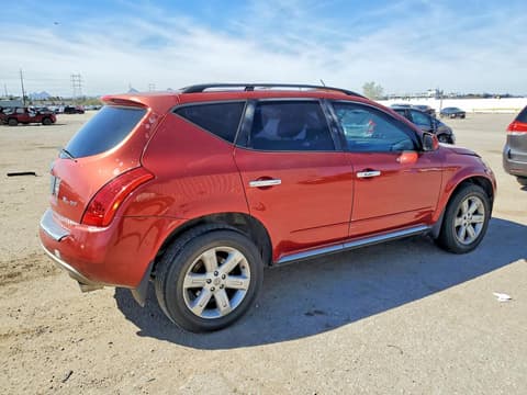 2007 Nissan Murano, VIN JN8AZ08W97W644417. Zdjęcie 3 z 6 z aukcji Copart. Katalog aut z USA OpenDataCar.