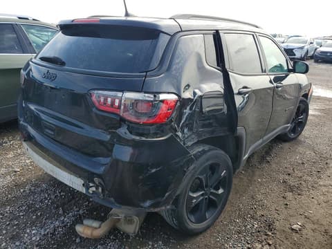 2021 Jeep Compass, VIN 3C4NJCBB3MT571106. Фото 3 з 6 з аукціону Copart. Каталог авто зі США OpenDataCar.