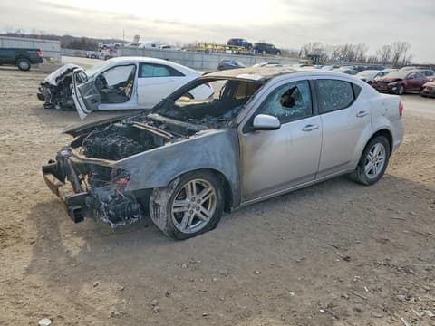 2012 Dodge Avenger, VIN 1C3CDZCB3CN158945. Фото 1 з 6 з аукціону Copart. Каталог авто зі США OpenDataCar.