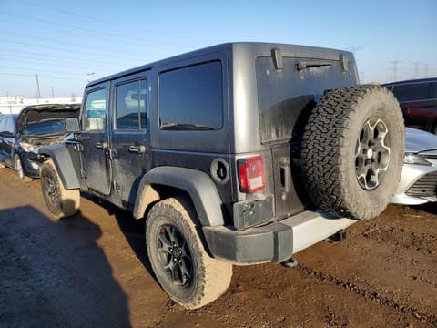 2016 Jeep Wrangler Unlimited, VIN 1C4BJWDG1GL250890. Photo 2 of 6 from Copart auction. OpenDataCar US salvage catalog.