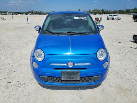 2015 Fiat 500, VIN 3C3CFFAR1FT550495. Фото 5 з 6 з аукціону Copart. Каталог авто зі США OpenDataCar.
