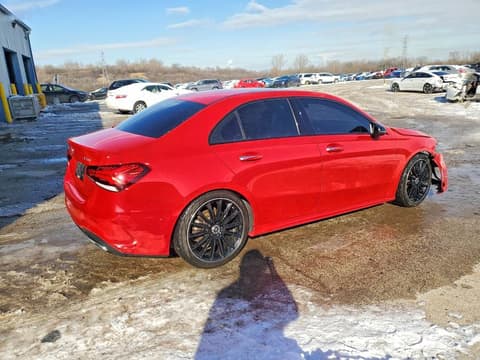 2019 Mercedes-benz A-Class, VIN WDD3G4FB7KW023273. Фото 3 из 6 с аукциона Copart. Каталог авто из США OpenDataCar.