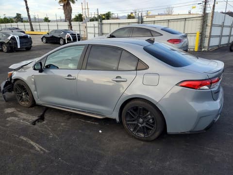 2022 Toyota Corolla, VIN 5YFS4MCE0NP136573. Фото 2 з 6 з аукціону Copart. Каталог авто зі США OpenDataCar.