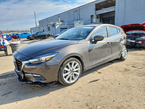 2017 Mazda 3, VIN JM1BN1M31H1149611. Фото 1 з 6 з аукціону Copart. Каталог авто зі США OpenDataCar.