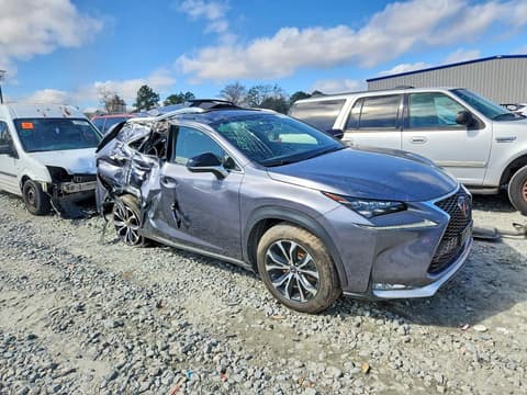 2017 Lexus NX 200t, VIN JTJBARBZ2H2147407. Фото 4 з 6 з аукціону Copart. Каталог авто зі США OpenDataCar.