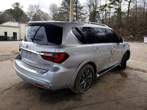 2019 Infiniti QX80, VIN JN8AZ2NF5K9681987. Фото 3 з 6 з аукціону Copart. Каталог авто зі США OpenDataCar.