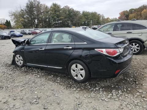 2011 Hyundai Sonata Hybrid, VIN KMHEC4A49BA013098. Фото 2 из 6 с аукциона Copart. Каталог авто из США OpenDataCar.