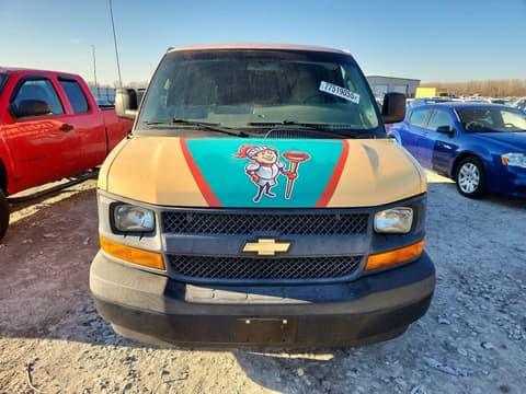 2017 Chevrolet Express 3500, VIN 1GCZGGFF0H1257026. Photo 5 of 6 from Copart auction. OpenDataCar US salvage catalog.