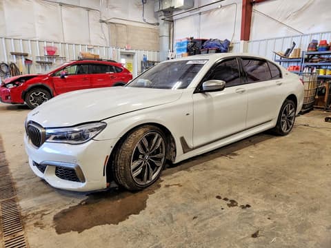 2019 Bmw M760i xDrive, VIN WBA7H6C50KG615172. Фото 1 из 6 с аукциона Copart. Каталог авто из США OpenDataCar.