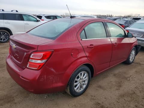 2020 Chevrolet Sonic, VIN 1G1JD5SB2L4106587. Фото 3 з 6 з аукціону Copart. Каталог авто зі США OpenDataCar.