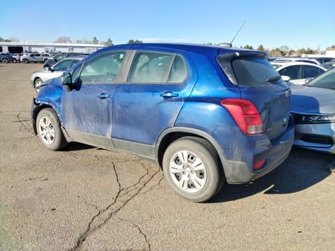 2017 Chevrolet Trax, VIN 3GNCJKSB7HL149452. Фото 2 из 6 с аукциона Copart. Каталог авто из США OpenDataCar.