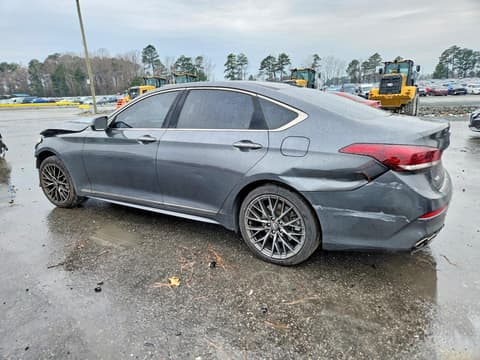 2018 Genesis G80, VIN KMHGN4JB9JU225269. Фото 2 з 6 з аукціону Copart. Каталог авто зі США OpenDataCar.