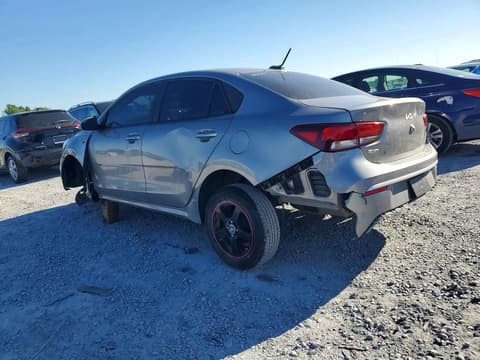 2023 Kia Rio, VIN 3KPA24AD3PE619166. Photo 2 of 6 from Copart auction. OpenDataCar US salvage catalog.