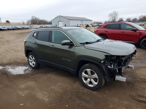 2019 Jeep Compass, VIN 3C4NJDBB9KT601003. Фото 4 з 6 з аукціону Copart. Каталог авто зі США OpenDataCar.