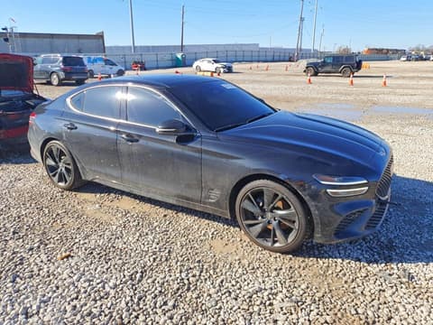 2023 Genesis G70, VIN KMTG34TA9PU107828. Фото 4 з 6 з аукціону Copart. Каталог авто зі США OpenDataCar.