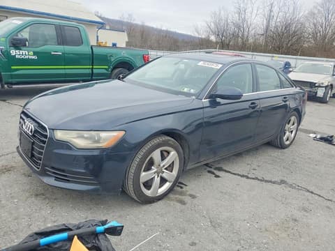 2012 Audi A6, VIN WAUGGAFC0CN105093. Фото 1 з 6 з аукціону Copart. Каталог авто зі США OpenDataCar.
