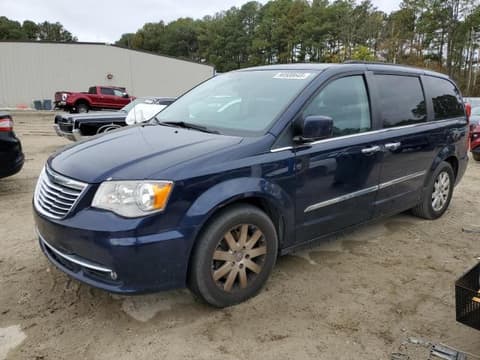 2016 Chrysler Town & Country, VIN 2C4RC1BGXGR129006. Photo 1 of 6 from Copart auction. OpenDataCar US salvage catalog.