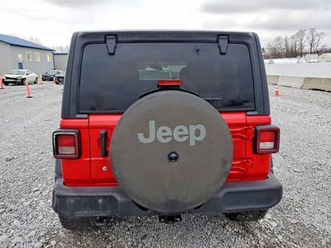 2018 Jeep Wrangler Unlimited, VIN 1C4HJXDG9JW135945. Фото 6 з 6 з аукціону Copart. Каталог авто зі США OpenDataCar.