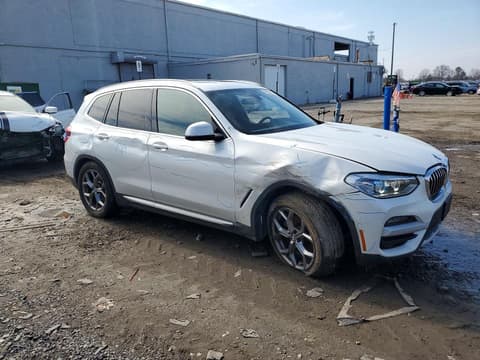 2021 Bmw X3, VIN 5UXTS1C01M9D96788. Фото 4 з 6 з аукціону Copart. Каталог авто зі США OpenDataCar.