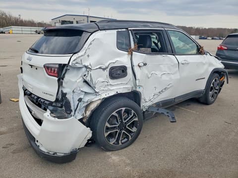 2023 Jeep Compass, VIN 3C4NJDCN1PT567347. Photo 3 of 6 from Copart auction. OpenDataCar US salvage catalog.