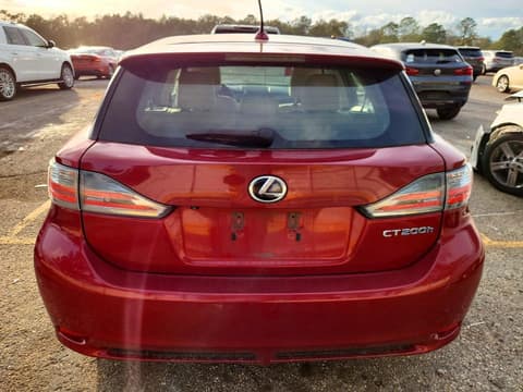 2012 Lexus CT 200, VIN JTHKD5BH2C2058857. Фото 6 из 6 с аукциона Copart. Каталог авто из США OpenDataCar.