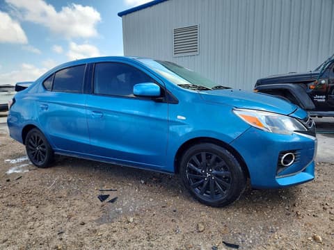 2022 Mitsubishi Mirage, VIN ML32FUFJ9NHF03670. Фото 4 из 6 с аукциона Copart. Каталог авто из США OpenDataCar.