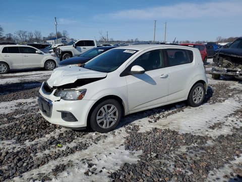 2017 Chevrolet Sonic, VIN 1G1JG6SH2H4173117. Фото 1 из 6 с аукциона Copart. Каталог авто из США OpenDataCar.