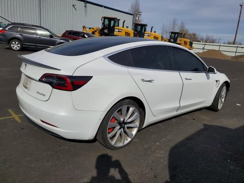2018 Tesla Model 3, VIN 5YJ3E1EB7JF074484. Фото 3 з 6 з аукціону Copart. Каталог авто зі США OpenDataCar.