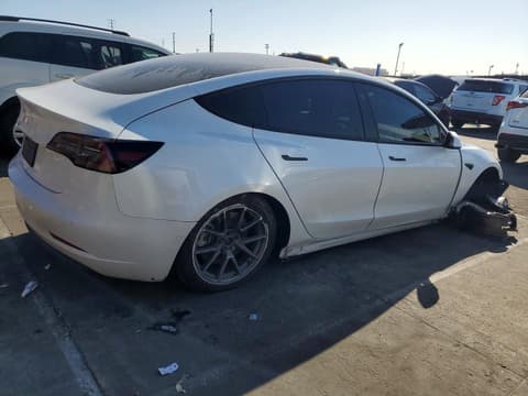 2021 Tesla Model 3, VIN 5YJ3E1EA4MF018479. Photo 3 of 6 from Copart auction. OpenDataCar US salvage catalog.