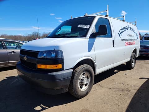 2019 Chevrolet Express 2500, VIN 1GCWGAFP2K1174942. Фото 1 з 6 з аукціону Copart. Каталог авто зі США OpenDataCar.