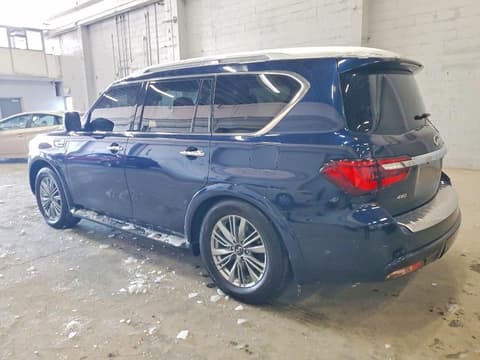 2021 Infiniti QX80, VIN JN8AZ2AE2M9270644. Photo 2 of 6 from Copart auction. OpenDataCar US salvage catalog.