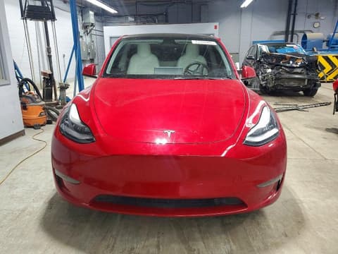 2021 Tesla Model Y, VIN 5YJYGDEEXMF102682. Фото 5 з 6 з аукціону Copart. Каталог авто зі США OpenDataCar.