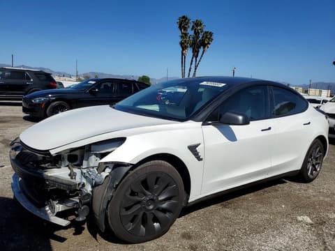 2022 Tesla Model 3, VIN 5YJ3E1EB6NF258594. Фото 1 з 6 з аукціону Copart. Каталог авто зі США OpenDataCar.