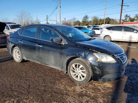 2013 Nissan Sentra, VIN 3N1AB7AP8DL643288. Фото 4 з 6 з аукціону Copart. Каталог авто зі США OpenDataCar.