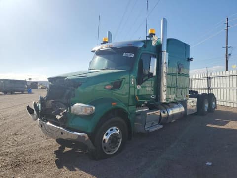 2021 Peterbilt 567, VIN 1XPCD49X1MD742588. Photo 2 of 6 from Copart auction. OpenDataCar US salvage catalog.
