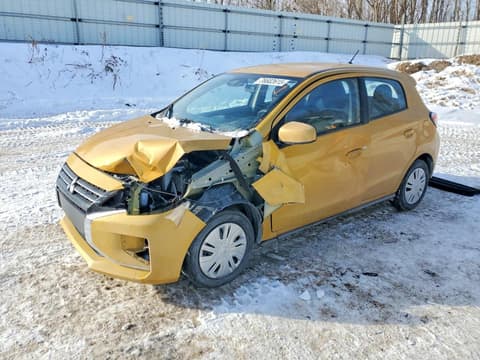 2022 Mitsubishi Mirage, VIN ML32AUHJ7NH004116. Zdjęcie 1 z 6 z aukcji Copart. Katalog aut z USA OpenDataCar.