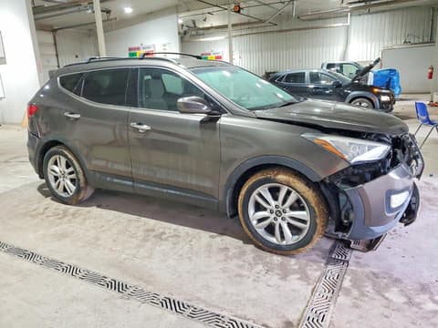 2013 Hyundai Santa Fe, VIN 5XYZUDLA5DG098823. Photo 4 of 6 from Copart auction. OpenDataCar US salvage catalog.