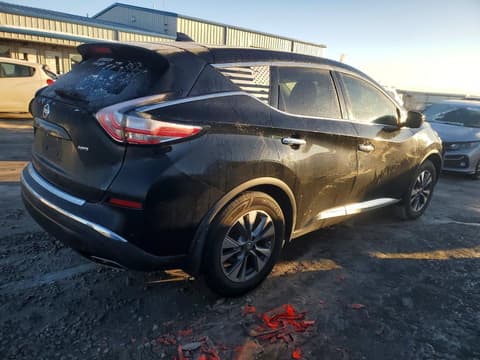 2018 Nissan Murano, VIN 5N1AZ2MH9JN154731. Фото 3 з 6 з аукціону Copart. Каталог авто зі США OpenDataCar.