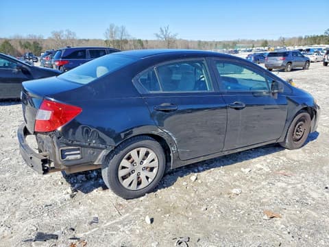 2012 Honda Civic, VIN 19XFB2F53CE108577. Фото 3 з 6 з аукціону Copart. Каталог авто зі США OpenDataCar.